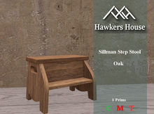*HH* Sillman Step Stool Oak