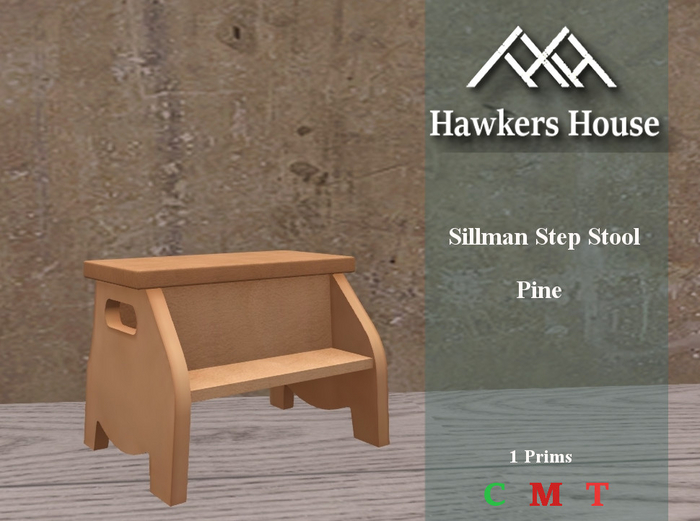 *HH* Sillman Step Stool Pine