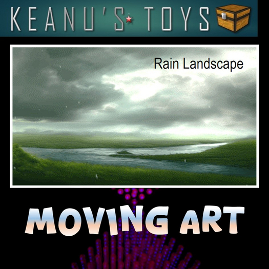 Moving ART Rain landscape