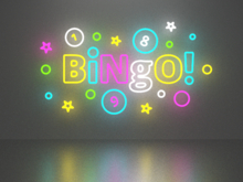 Bingo neon sign Full Permission