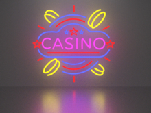 Casino 8 neon sign Full Permission