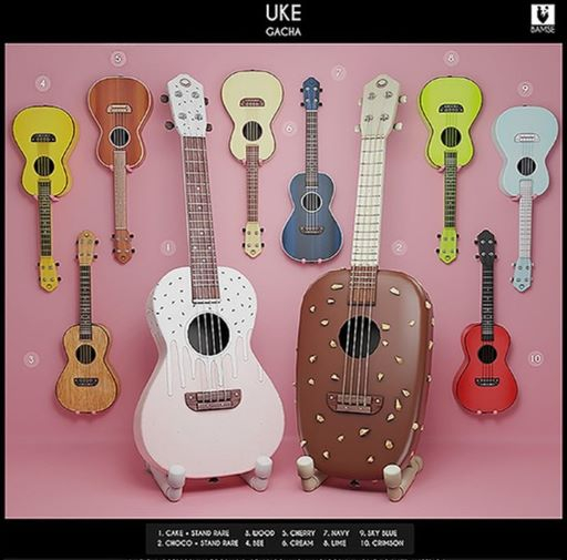 1. BAMSE : Uke - Cake RARE