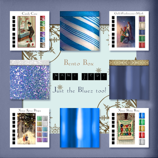 ~Mani Pedi~ Bento Box - Just the Bluez GenX HUD