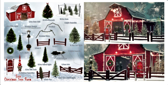 Sese - Christmas Tree Farm FULL SET + RARE