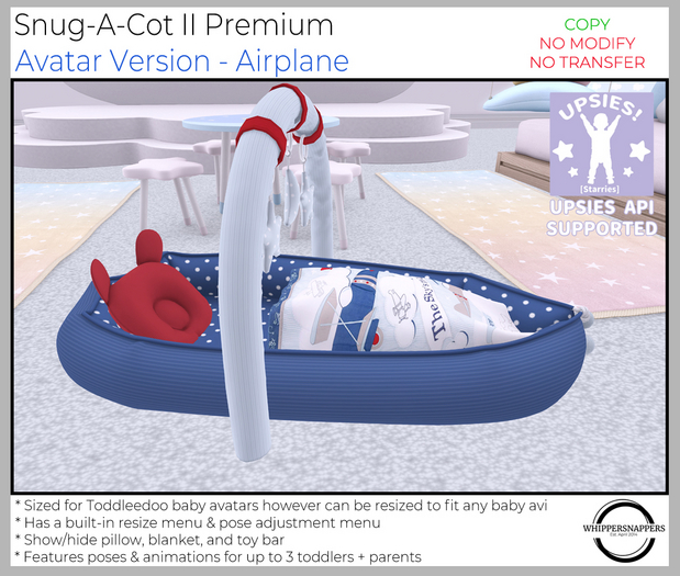! Whippersnappers ! - Snug-a-Cot II Airplanes 