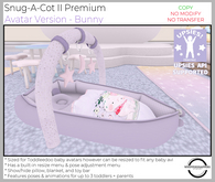! Whippersnappers ! - Snug-a-Cot II Bunny 