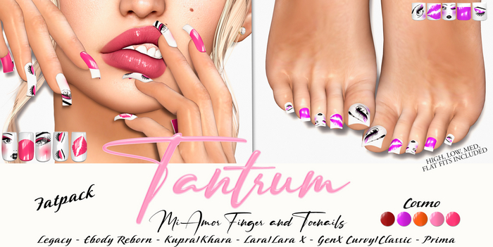 Tantrum - Mi Amor Acrylics - Cosmo Fatpack  DEMO