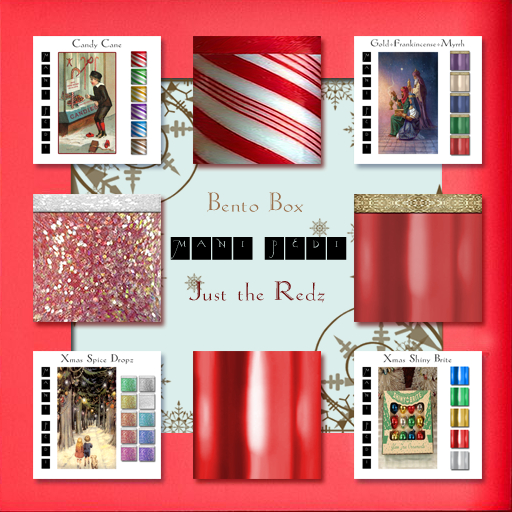~Mani Pedi~ Bento Box - Just the Redz GenX HUD