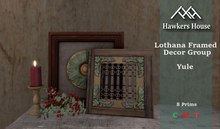 *HH* Lotharia Frame Decor Group Yule