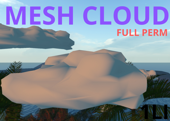 Mesh Cloud - One Prim (Full perm)