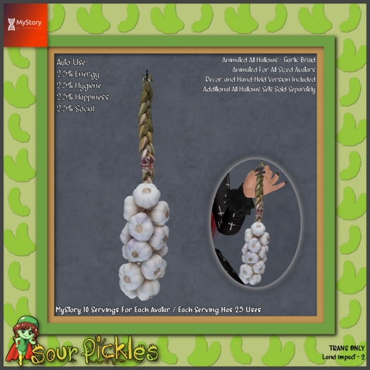 [SP] MyStory All Hallows - Garlic Braid