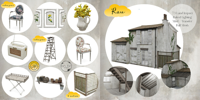 Apple Fall Rural Farmhouse complete Set Retired gacha