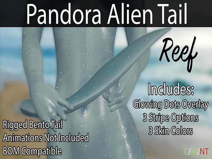 Pandora Alien Tail - Reef (BOM)