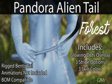 Pandora Alien Tail - Forest (BOM)