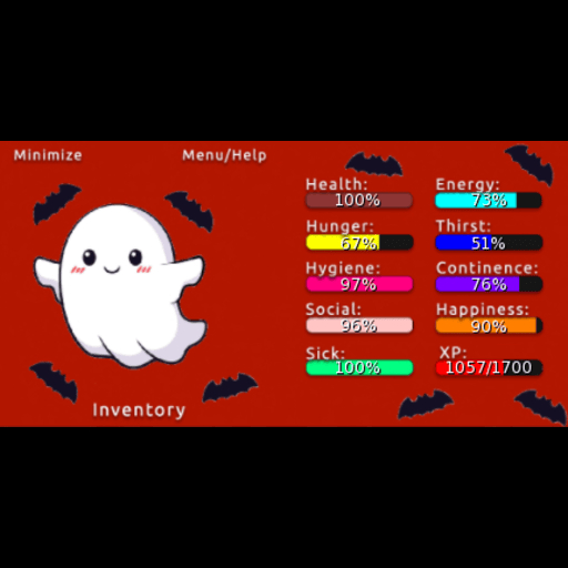 Rainbow Inc. Mystory HUD Style Red Ghost