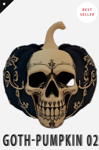 GOTH-PUMPKIN 02 