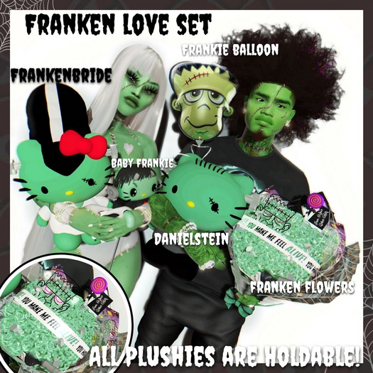 Frankein Love Set
