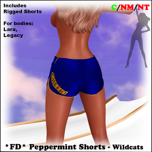 *FD* Peppermint Shorts [Boxed] Wildcat