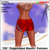 *FD* Peppermint Shorts [Boxed] Patriot