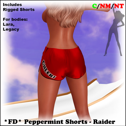 *FD* Peppermint Shorts [Boxed] Raider