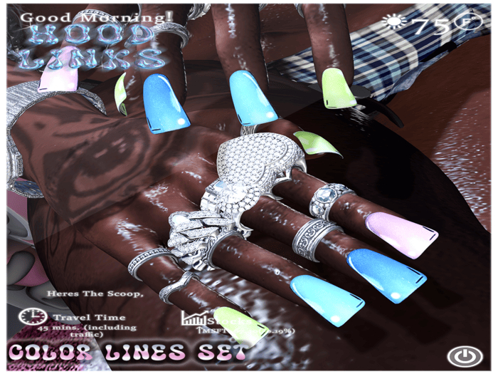 {HOODLINKS}COLORLINES SET