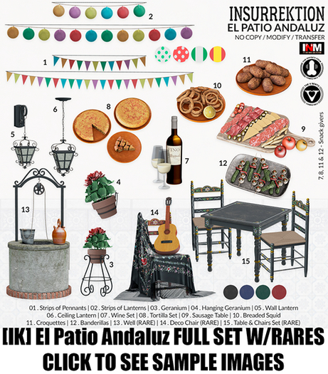 [IK] El Patio Andaluz - Full Set
