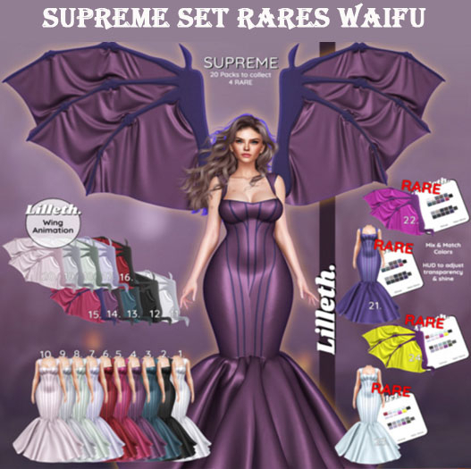 Lilleth SUPREME Set Reborn Rares