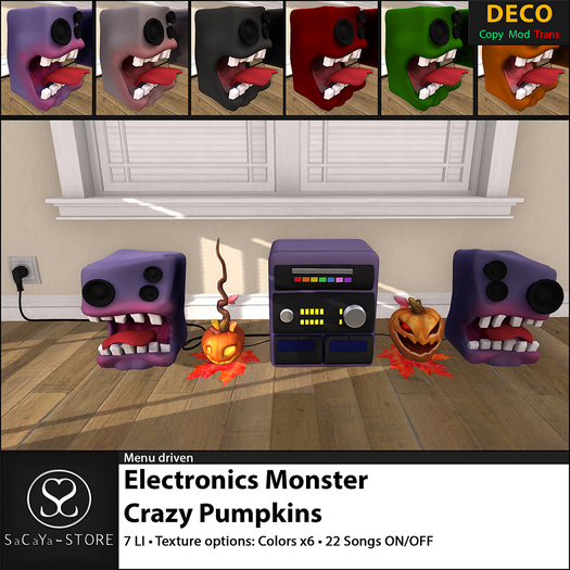 SaCaYa - Electronics Monster - Crazy Pumpkins