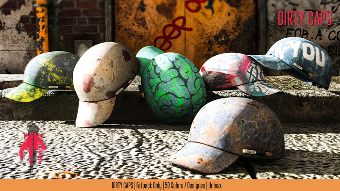 .   Mea Tenebra   .  Dirty Caps