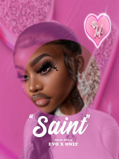 Saint Face Tattoo