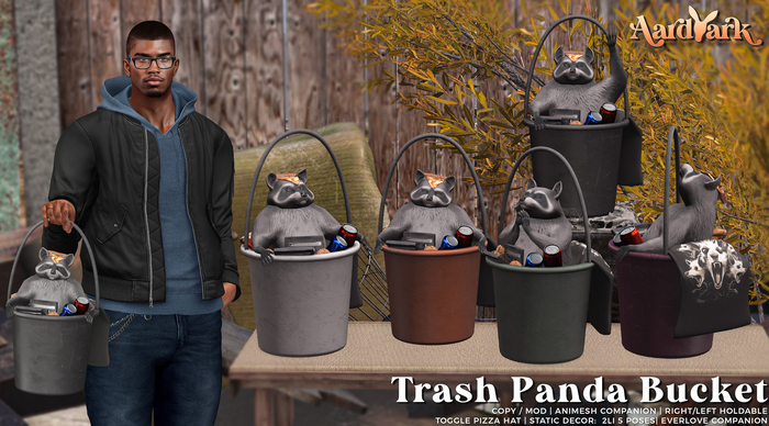 Aardvark : Trash Panda Bucket - FATPACK 