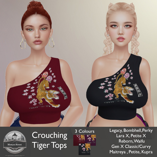Mostyn St - Crouching Tiger Tops