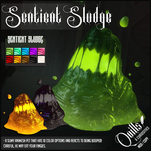 Quills & Curiosities - Sentient Sludge (Box)