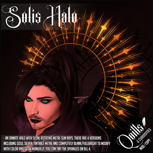 Quills & Curiosities - Solis Halo