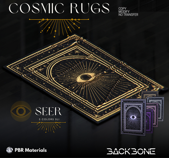 BackBone Cosmic Rugs - Seer Pack