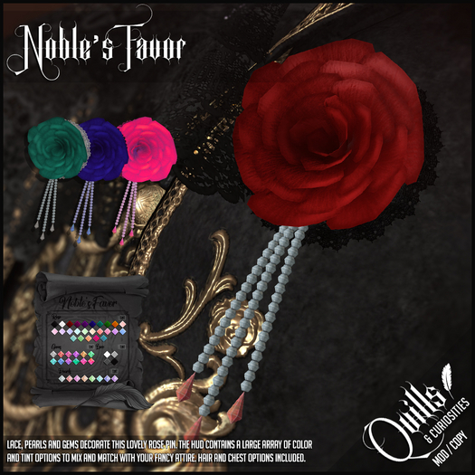 Quills & Curiosities - Noble's Favor