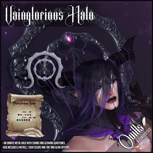Quills & Curiosities - Vainglorious Halo