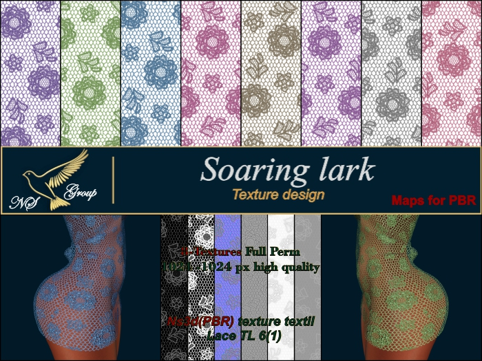 Ns3d(PBR) texture textil Lace TL 6(1)