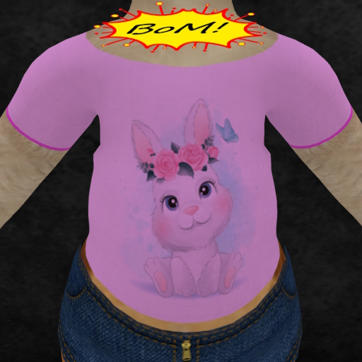 .::KS::.dinkie-tshirt-pink-cute-bunny-bom