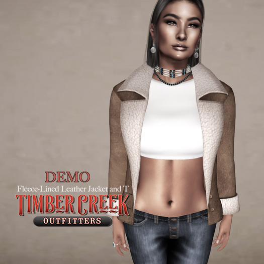 [Timber Creek] Fleece Lined Jacket with T-DEMO