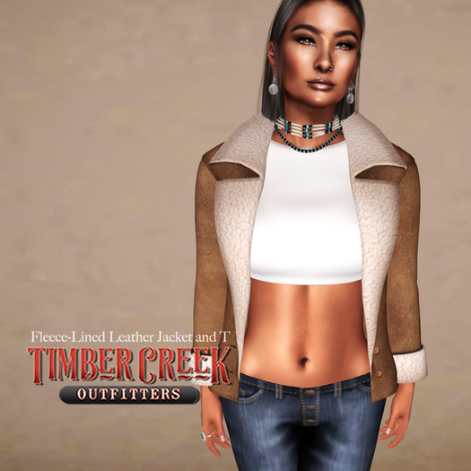 [Timber Creek] Fleece Lined Jacket with T