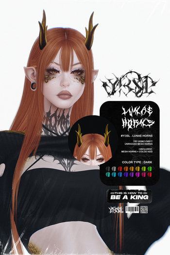#Y!3Sl : LUNAE HORNS [ DARK ]