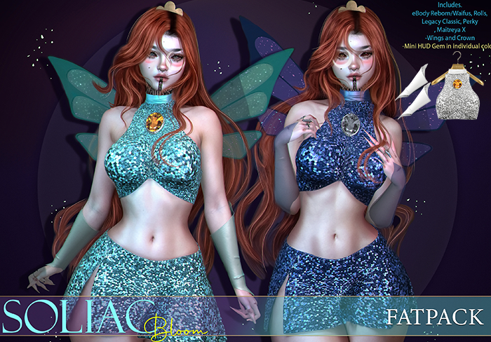 SOLIAC - Top/Gove Bloom - White