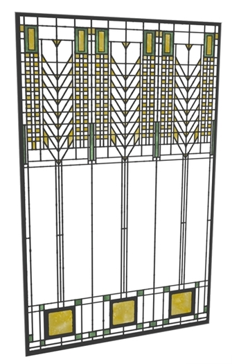 Usonian window or door - Abune