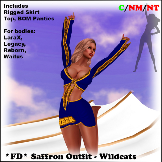 *FD* Saffron Outfit [Boxed] Wildcats