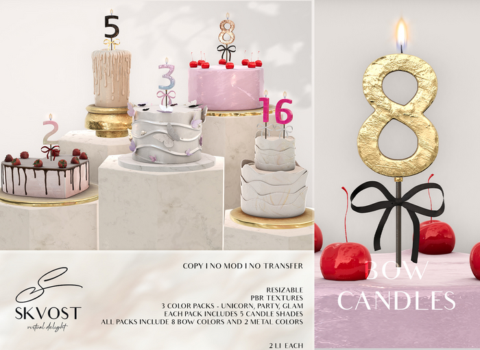SKVOST - Bow Candles - Fatpack