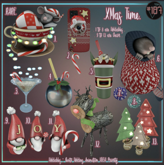 7. #187# XMas Time - Remy in Sock Blue