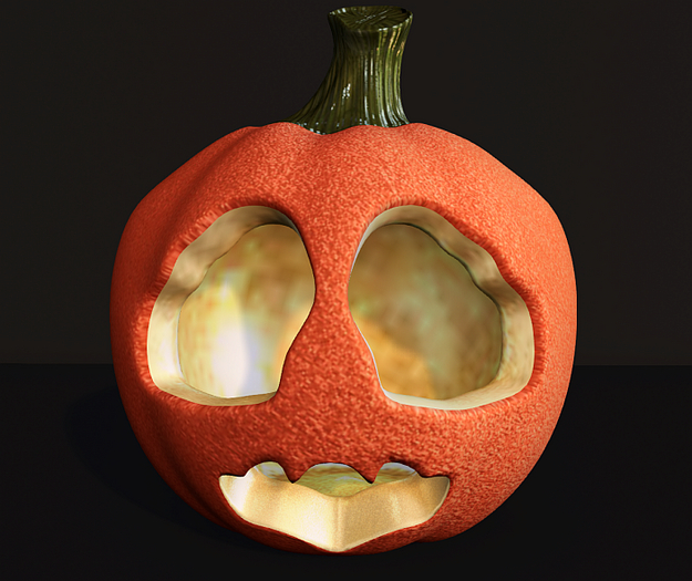 full perm Halloween pumpkin Li1