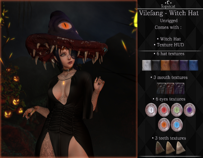 [Topsicat] Vilefang - Witch Hat