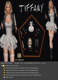 EWA BOUTIQUE - TIFFANY SET ONLY FOR KUPRA BODY No. 5+6+7